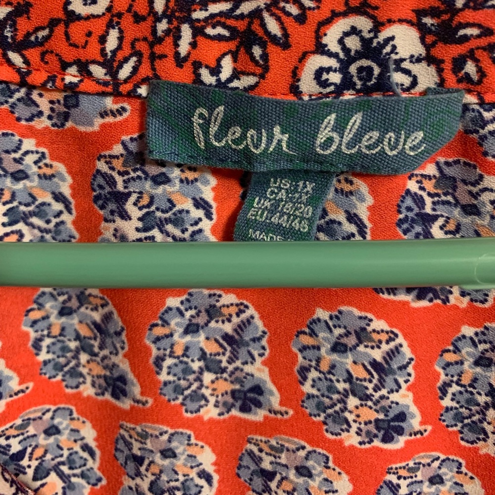 Patterned blouse - Picture 2 of 3